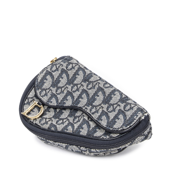 Dior Mini Saddle Cosmetic Pouch - Picture 1 of 4